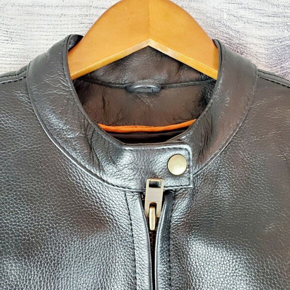 Milwaukee Leather Performance Apparel Vented Zip-out Lining Moto Jacket Sz M - Picture 4 of 10